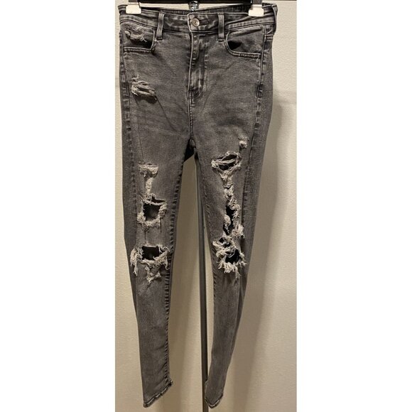 American Eagle Outfitters Denim - American Eagle Jrs/Womens 24X28 Jeans Next Level Stretch Regular Distressed